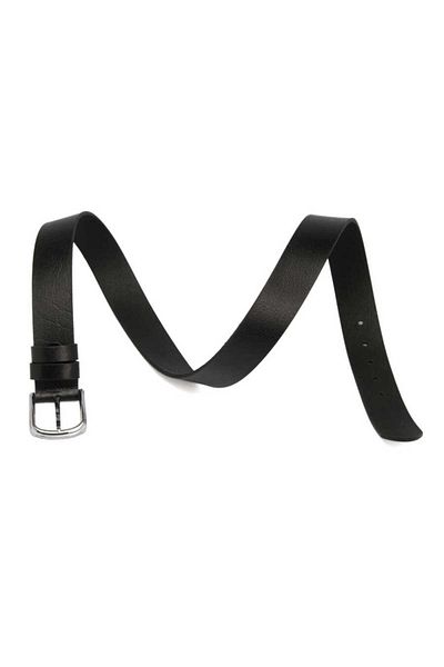Tergan Black Genuine Leather Men's Belt - S1Ek 00000309 -P0I