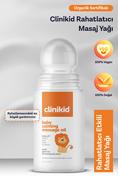 Clinikid Rahatlatıcı Masaj Yağı 60 ml