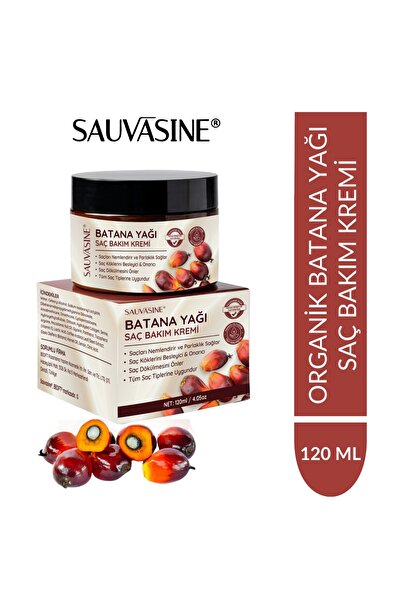 Sauvasine Batana Oil (Batana Yağı) Saç Bakım Kremi 120 ml | Organik Batana Ya...