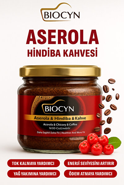 Biocyn Aserola Ve Hindiba Kahvesi Detox Kahve Diyeti - 1 Aylık Diyet Kahve