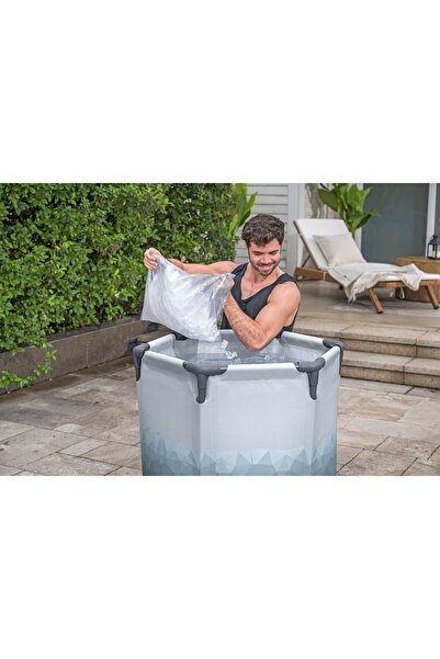 BESTWAY Lay-Z-Spa® Glacial Dip™ 6002K Soğuk Terapi Buz Banyosu Küveti, Tek Kişilik