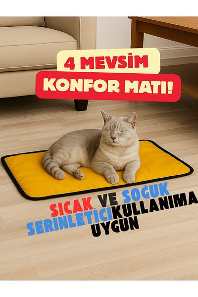 AKTURK HOME 4 Seasons Comfort Mat (65X40 cm) - Suitable for Hot and Cold Use