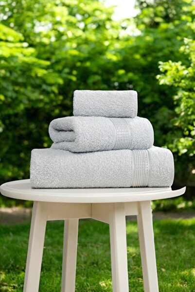 ROKO VİLLA Σετ πετσετών - Σετ πετσετών 3 τεμαχίων