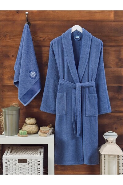 ROKO VİLLA Alya 2-комплект халатів з головним рушником