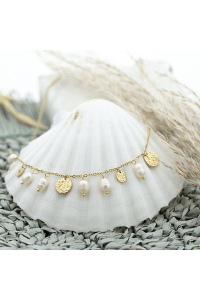 Go Dutch Label Pearls & Petals (gold stainless steel)