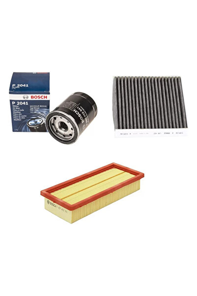 Bosch Filtre Bakım Seti Fiat Egea 1.4 Benzinli Orijinal Hava Yağ Filtre Polen Sardes Setfa14bnz-3lups
