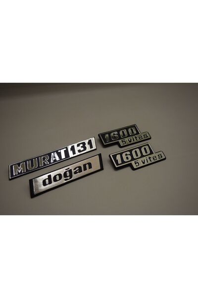 Genel Markalar Bagaj Kapağı Murat 131 Doğan Yazısı Takım Plastik