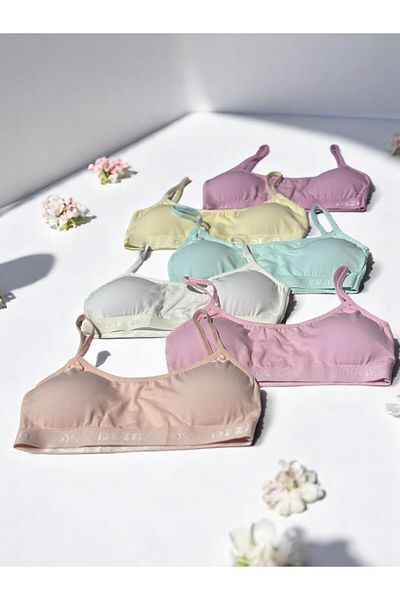 Dondeza Set de 3 bustiere pentru fete cu curele de frânghie