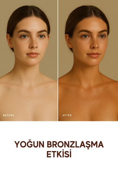Roen Yoğun Bronzlaştırıcı Yağ, Havuç, Hindistan Cevizi Özlü Hızlı Bronzluk Spf15 Güneşli Güneşsiz 150ml
