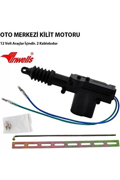 Genel Markalar 12v Merkezi Kapı Kilit Motoru Arka (2-KABLO)