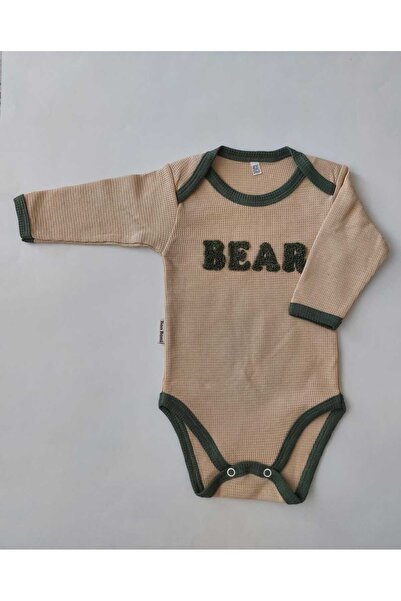 BABY WEAR Vest Bodysuit with Teddy Bear