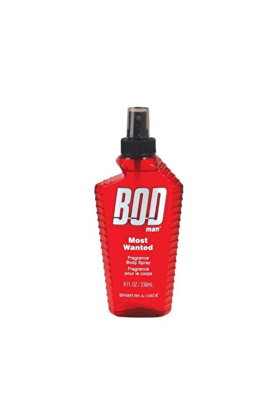 Bod Man Bodman Most Wanted Erkek Vücut Spreyi – Çekici Ve Kalıcı Koku, 236 ml