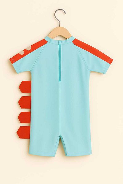 My Kids Wear Set de costume de baie pentru băieți cu tematică dulce Dino