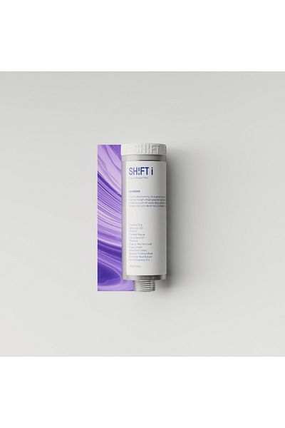 SHIFT Filter Shift First Edition Lavender Scent Shower Filter solves the problems of sediment and rust and is suitable for regular showers