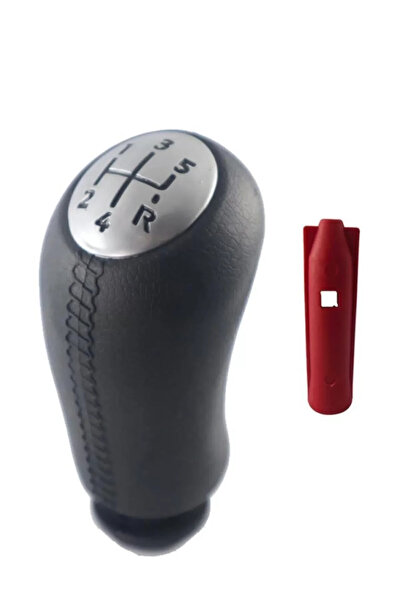 arotomarket Renault Clio 3 - 4 Artificial Leather Coated Gear Shift Knob Black