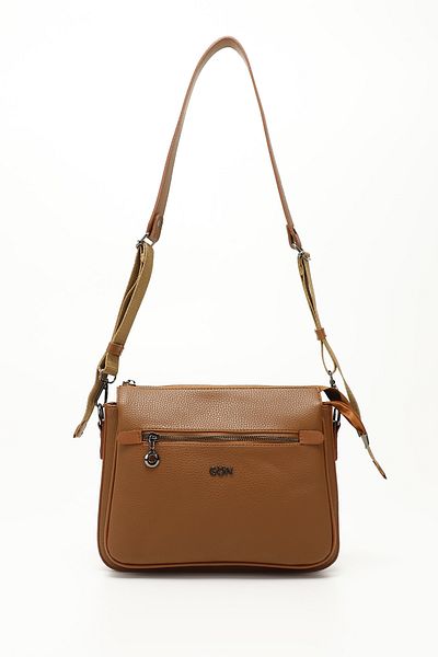 GÖNDERİ(R) Women/Girls Tan Long Strap Shoulder Bag