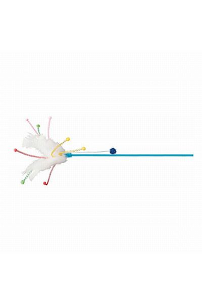 Trixie 41 Cm Furry Fishing Rod Cat Toy