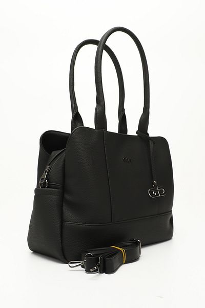 GÖNDERİ(R) Women/Girls Black Long Strap Hand and Shoulder Bag