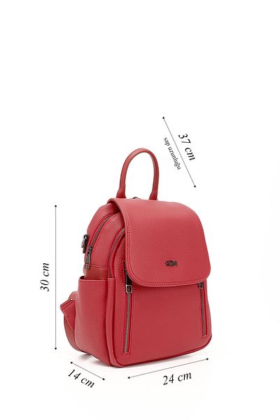 GÖNDERİ(R) Women's / Girls' Red Shoulder and Backpack