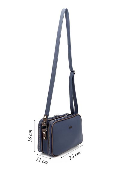 GÖNDERİ(R) Women/Girls Navy Blue Long Strap Shoulder Bag