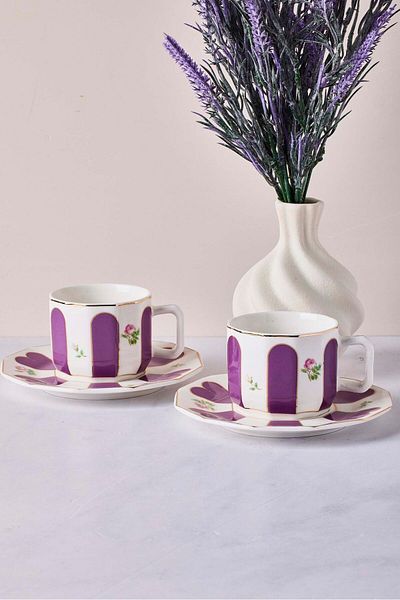 Perotti Novice 2-Person 4-Piece Porcelain Coffee Set