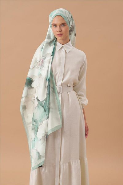 İpekhan Jardin Secret Collection Soft Shawl 3063-14