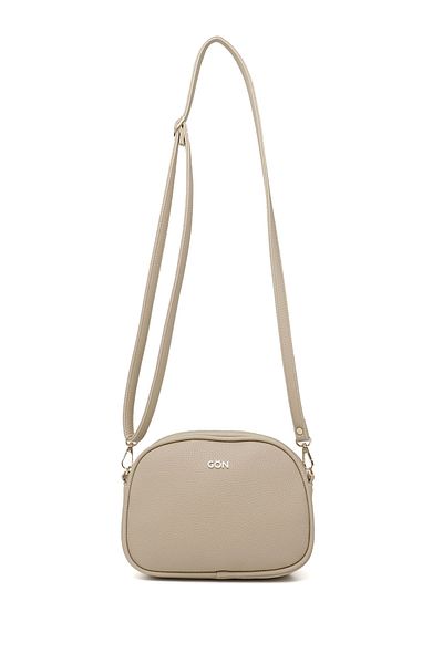 GÖNDERİ(R) Beige Gön Small Size Women's Shoulder Bag K0694