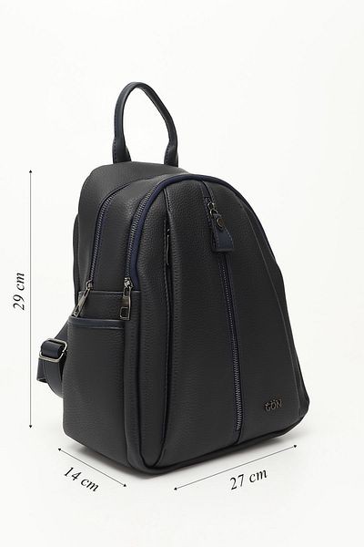 GÖNDERİ(R) Navy Blue Antique Gön Large Size Women's Backpack B6810