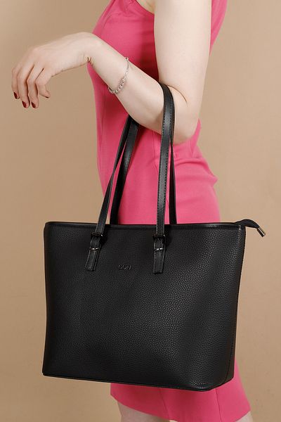 GÖNDERİ(R) Women/Girls Black Shoulder Bag