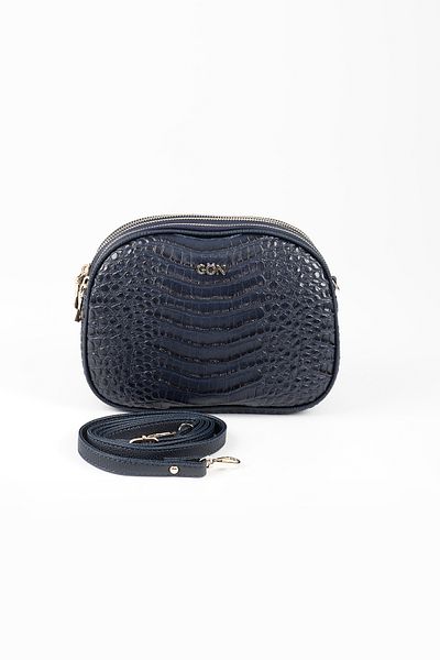 GÖNDERİ(R) Navy Blue Krako Gon Small Size Women's Shoulder Bag K5694