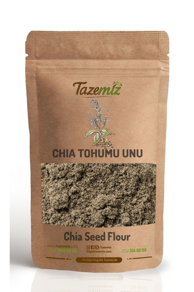 TAZEMİZ Chia Tohumu Unu - Glutensiz - 1 Kg
