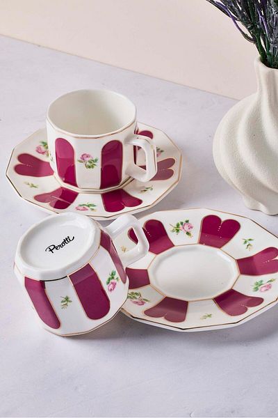 Perotti Novice 2-Person 4-Piece Porcelain Coffee Set