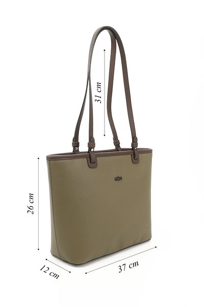 GÖNDERİ(R) Women/Girls Khaki Shoulder Bag