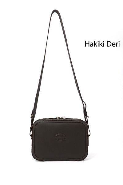 GÖNDERİ(R) Women / Girls Brown Genuine Leather Long Strap Shoulder Bag