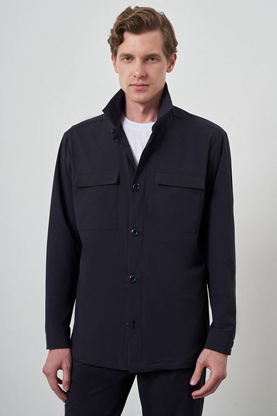 Morven Ανδρικό παλτό εργασίας Navy Blue
