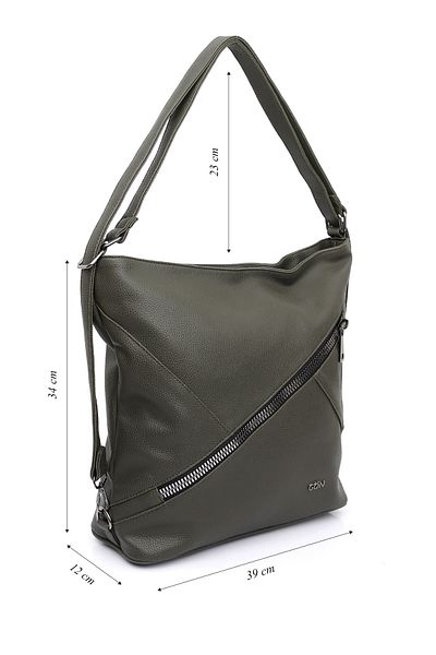 GÖNDERİ(R) Women/Girls Khaki Long Strap Shoulder and Backpack