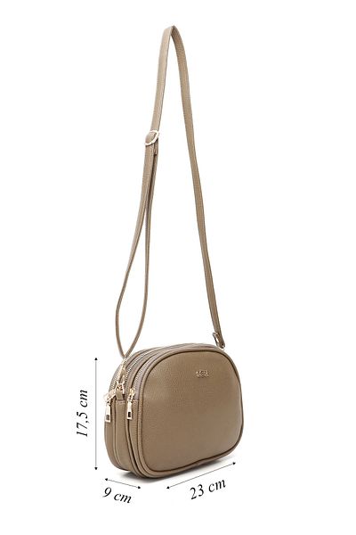 GÖNDERİ(R) Mink Heart Small Size Women's Shoulder Bag K0694