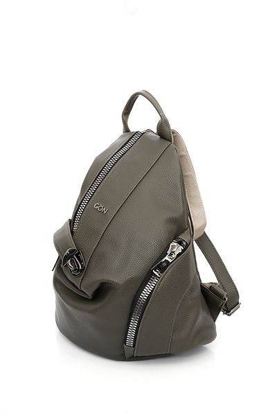 GÖNDERİ(R) Women's Khaki Handbag and Backpack