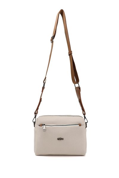 GÖNDERİ(R) Women/Girls Beige Long Strap Shoulder Bag