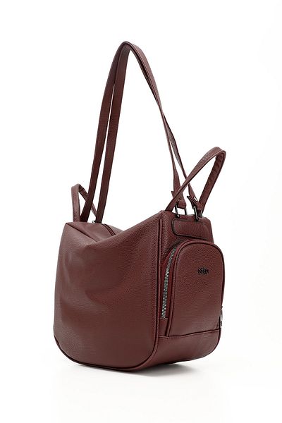 GÖNDERİ(R) Women/Girls Claret Red Hand Shoulder and Backpack