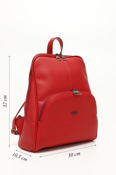 GÖNDERİ(R) Red Heart Large Size Women's Backpack B6820