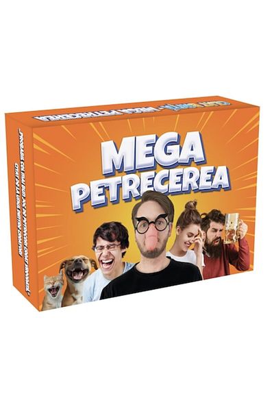 Legendary Gifts Mega Party Game, 660 Challenges, 300 Cards, for Adults, Romanian Language