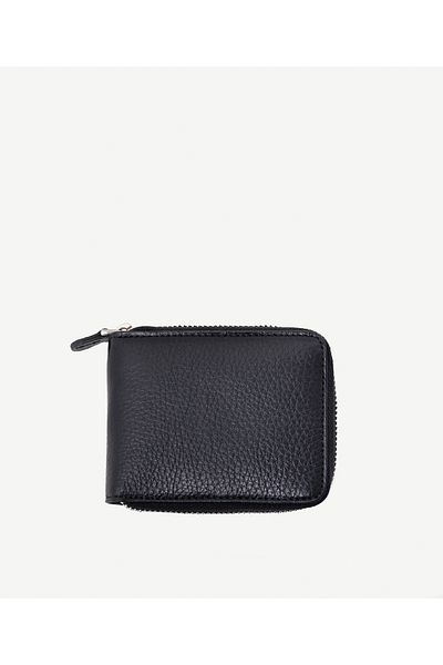 Yargıcı Zippered Leather Wallet