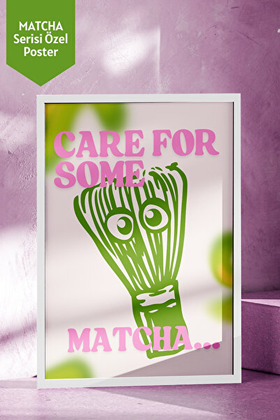 Mim and More Luminara Studio x Care For Some Matcha Poster