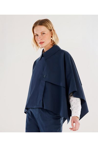 Yargıcı Brit Detailed Short Top Coat