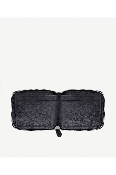 Yargıcı Zippered Leather Wallet