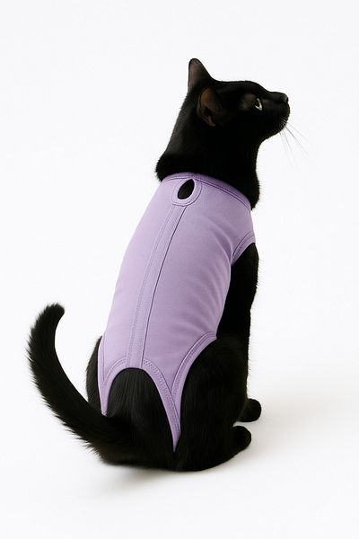MPZ Pets Cat and Dog Outfit & Gown - Lilac Medical Veterinary Outlet Overalls