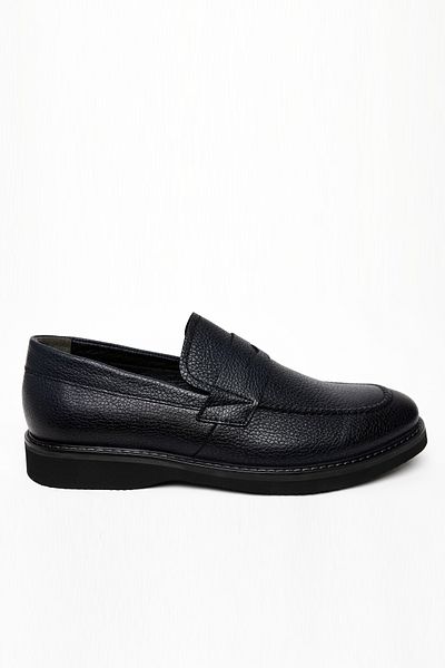 Morven Ανδρικά παπούτσια με σόλα Navy Blue Seasonal Analin Eva