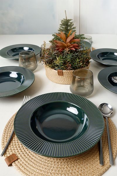 Keramika Emerald Myra Dinner Plate 24 cm 6 Pieces