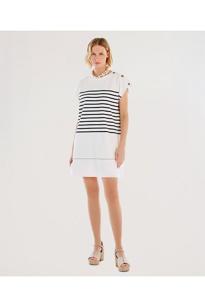 Yargıcı Button Detailed Sleeveless Short Dress